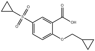 2-(Cyclopropylmethoxy)-5-(Isopropylsulfonyl)Benzoic Acid