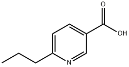 3-Pyridinecarboxylic acid, 6-propyl- Structure