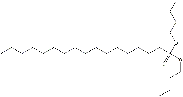 dibutyl hexadecyl phosphonate Struktur