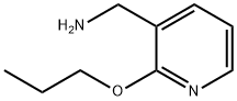 (2-丙氧基吡啶-3-基)甲胺 结构式