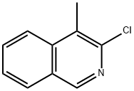 3-Chloro-4-methylisoquinoline 结构式