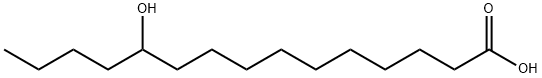 11-Hydroxypentadecanoic acid Structure