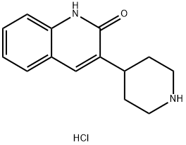 3-(piperidin-4-yl)quinolin-2(1h)-one hydrochloride Structure