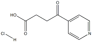 4-氧代-4-(吡啶-4-基)丁酸(盐酸盐), 860449-61-2, 结构式