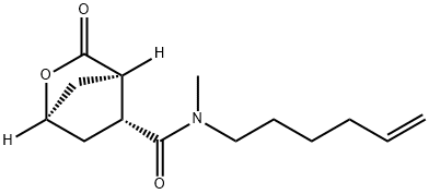 (1R,4R,5R)-N-(hex-5-en-1-yl)-N-methyl-3-oxo-2-oxabicyclo[2.2.1]heptane-5-carboxamide|862174-98-9