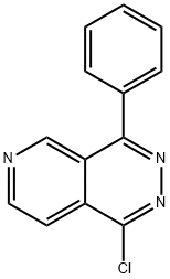 1-Chloro-4-phenylpyrido[4,3-d]pyridazine Structure