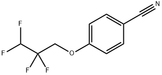 4-(2,2,3,3-tetrafluoropropoxy)benzonitrile,87014-39-9,结构式