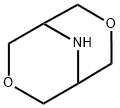 3,7-dioxa-9-azabicyclo[3.3.1]nonane Struktur