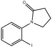 1-(2-碘苯基)吡咯烷-2-酮, 873913-13-4, 结构式