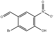 2-Bromo-4-hydroxy-5-nitro-benzaldehyde Structure