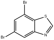 5,7-Dibromobenzo[d]thiazole, 97% 化学構造式