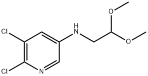 3-PyridinaMine, 5,6-dichloro-N-(2,2-diMethoxyethyl)-|