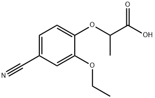 881462-42-6 2-(4-cyano-2-ethoxyphenoxy)propanoic acid