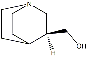 [(3S)-1-azabicyclo[2.2.2]octan-3-yl]methanol 化学構造式