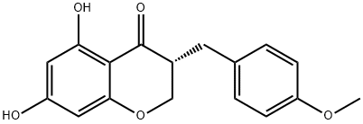 2,3-Dihydro-5,7-dihydroxy-3-(4-methoxyphenylmethyl)-4H-1-benzopyran-4-one|3,9-DIHYDROEUCOMIN