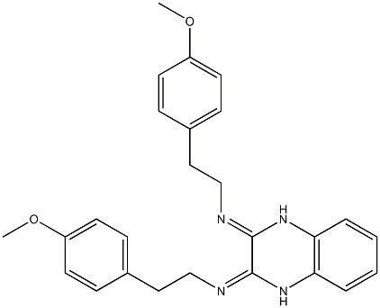 887580-92-9 2-(4-methoxyphenyl)-N-(3-{[2-(4-methoxyphenyl)ethyl]imino}-1,4-dihydro-2-quinoxalinylidene)ethanamine