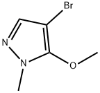 4-bromo-5-methoxy-1-methyl-1H-pyrazole,89717-68-0,结构式
