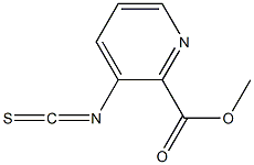 methyl 3-isothiocyanatopyridine-2-carboxylate Structure