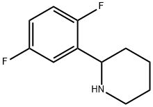 2-(2,5-difluorophenyl)piperidine Structure