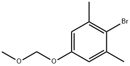 2-Bromo-5-(methoxymethoxy)-1,3-dimethyl-benzene Structure