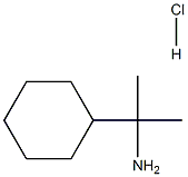 2-cyclohexylpropan-2-amine hydrochloride Structure