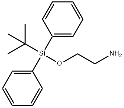 2-((tert-Butyldiphenylsilyl)oxy)ethanamine Struktur