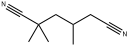 Hexanedinitrile, 2,2,4-trimethyl- Structure