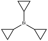 Bismuthine, tricyclopropyl- 化学構造式