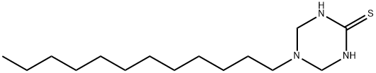 5-dodecyl-1,3,5-triazinane-2-thione Structure