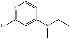 2-Bromo-4-(methylethylamino)pyridine 结构式