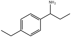 1-(4-ethylphenyl)propan-1-amine Struktur