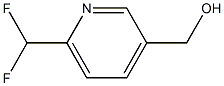 (6-(二氟甲基)吡啶-3-基)甲醇,946578-33-2,结构式