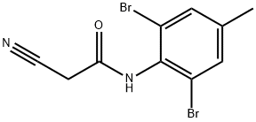 2-cyano-N-(2,6-dibromo-4-methylphenyl)acetamide,948678-80-6,结构式