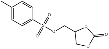 1,3-Dioxolan-2-one, 4-[[[(4-methylphenyl)sulfonyl]oxy]methyl]- 化学構造式