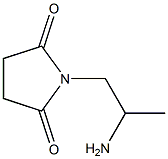 1-(2-aminopropyl)pyrrolidine-2,5-dione Struktur