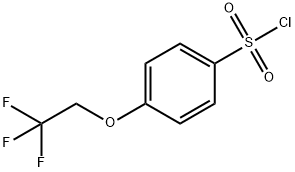 4-(2,2,2-三氟乙氧基)苯-1-磺酰氯化, 954369-08-5, 结构式