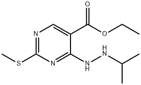 955368-92-0 ethyl 4-(2-isopropylhydrazinyl)-2-(methylthio)pyrimidine-5-carboxylate