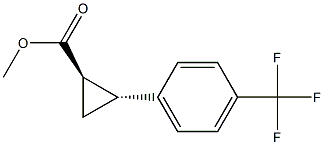 methyl trans-2-(4-(trifluoromethyl)phenyl)cyclopropanecarboxylate
