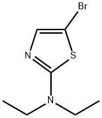 5-Bromo-2-(diethylamino)thiazole 化学構造式