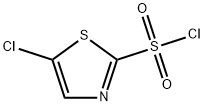 5-Chlorothiazole-2-sulfonyl chloride 化学構造式