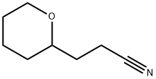 3-(Tetrahydro-2H-pyran-2-yl)propanenitrile Struktur