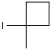 1-iodo-1-methylcyclobutane Structure