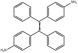 4-(2-(4-氨基苯基)-1,2-二苯基乙烯基)苯胺,99094-20-9,结构式