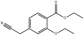 Benzoic acid, 4-(cyanomethyl)-2-ethoxy-, ethyl ester