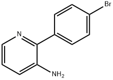 2-(4-BROMOPHENYL)PYRIDIN-3-AMINE,99851-78-2,结构式