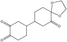 4,4BicyclohexanedioneMono-EthyleneKetal Struktur