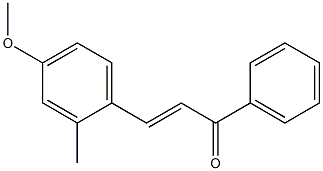 4Methoxy-2-MethylChalcone Structure