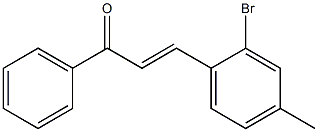 4Methyl-2-BromoChalcone,,结构式