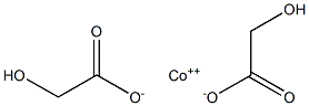 Cobalt(II) glycolate,,结构式