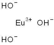 Europium(III) hydroxide 结构式